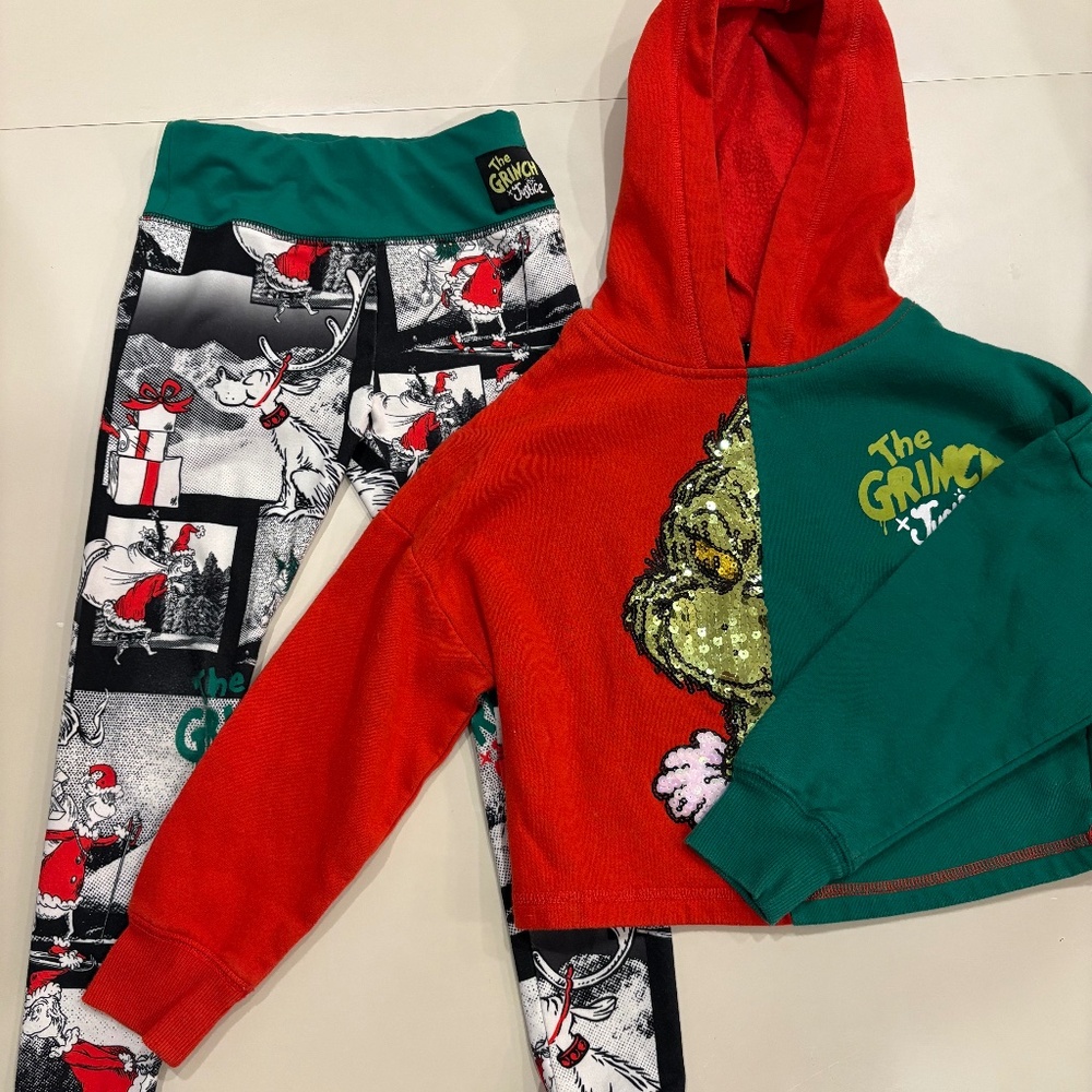 Justice Girls Grinch Outfit